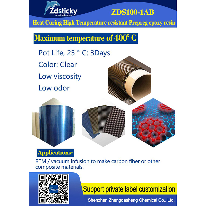 ZDS High temperature resistant epoxy resin 100-1ab