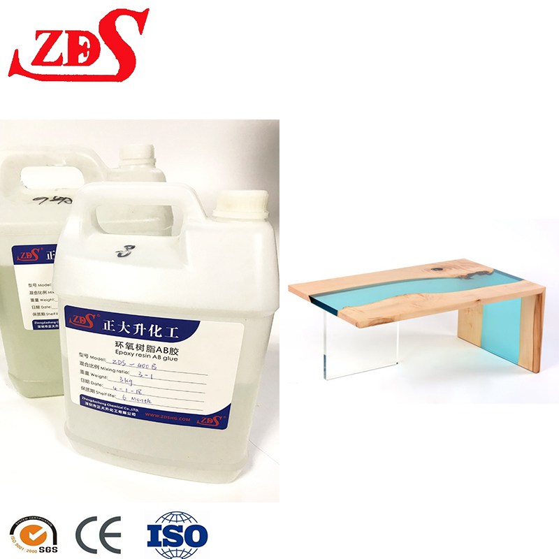 zds super glue epoxy/clear epoxy resin table top