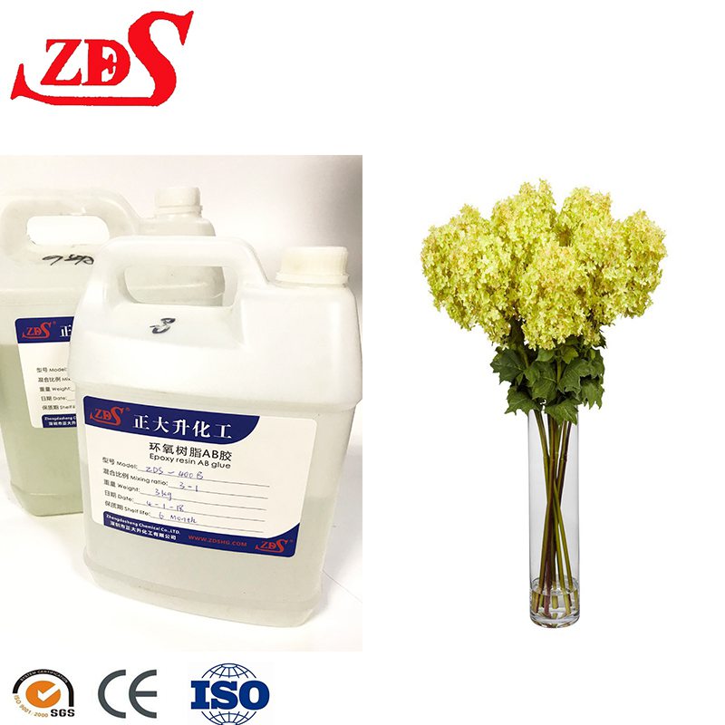 Epoxy Resin For Indoor False Fake Water Artificial Flowers