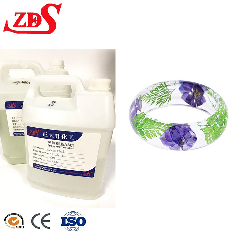 Low Viscosity ZDS Epoxy Resin/Crystal Clear Epoxy Resin