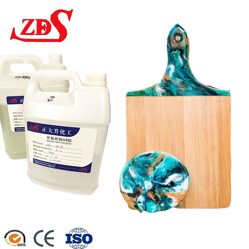 ZDS eco-friendly epoxy resin for Wood cutting board/Handmade