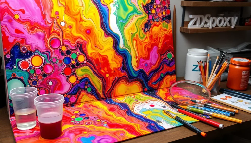 epoxy resin art for beginners