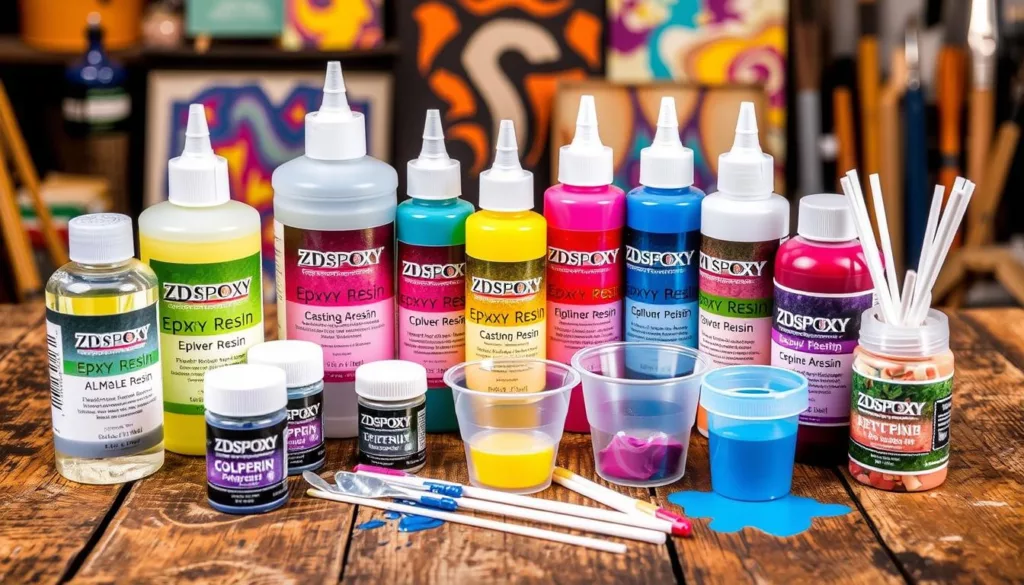 epoxy resin art supplies