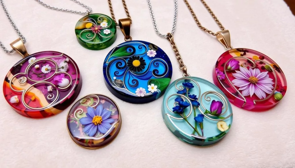 epoxy resin jewelry