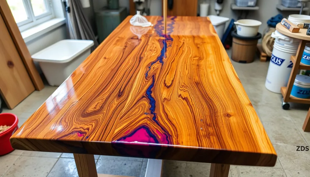 Epoxy Tabletop Application