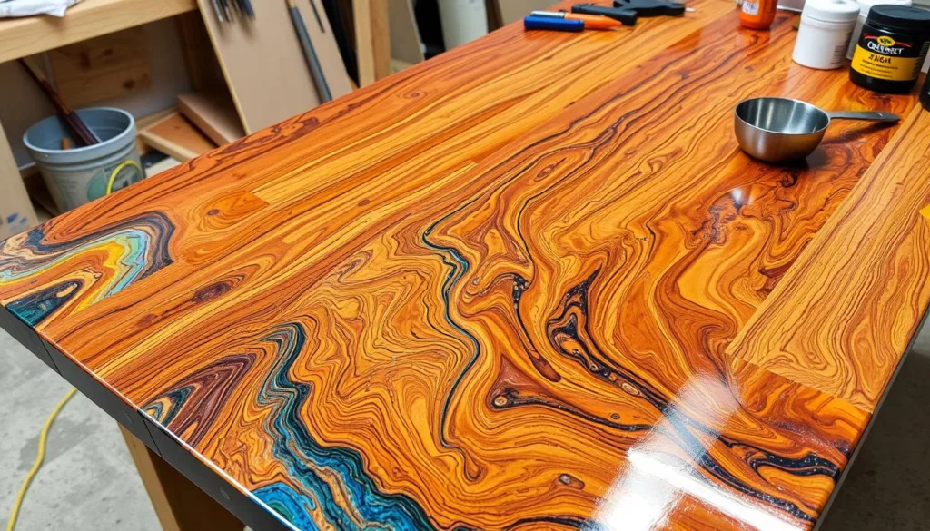 Epoxy resin for wood