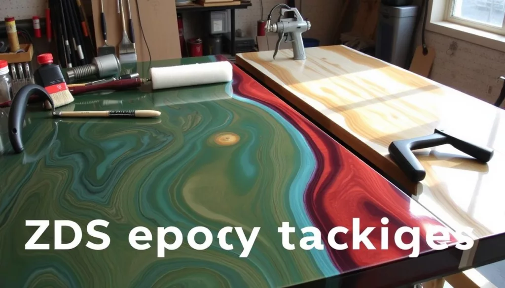 epoxy application techniques