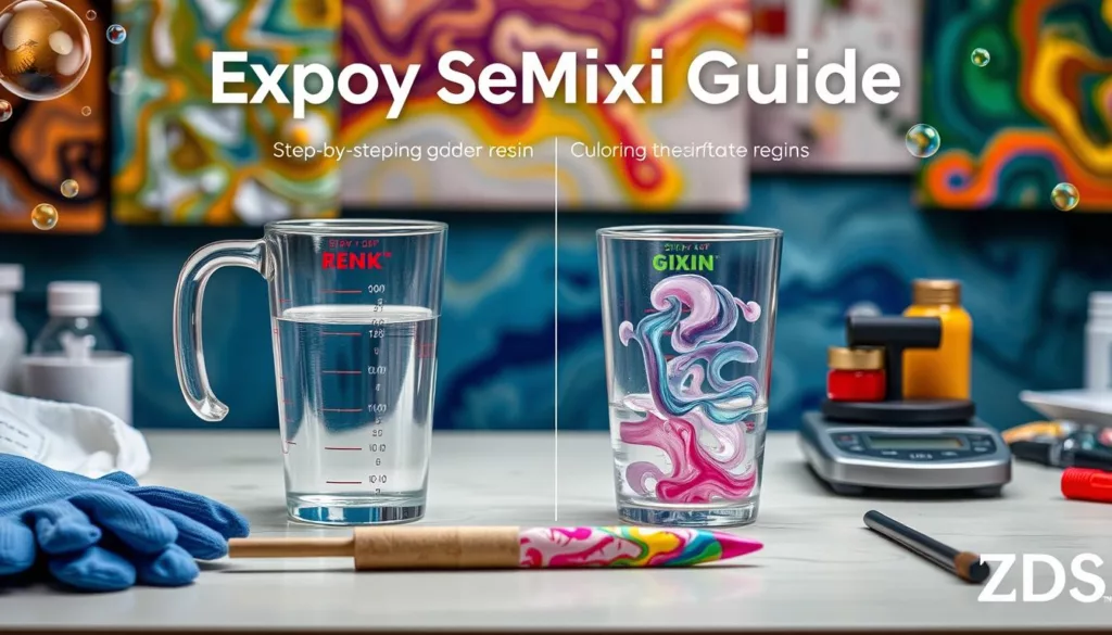 epoxy mixing guide