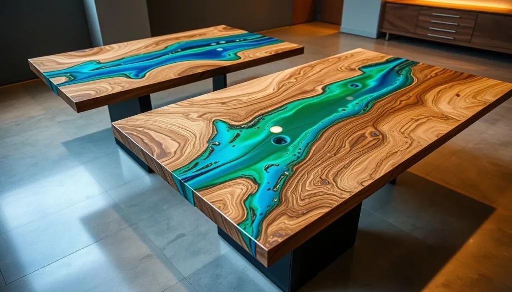 professional resin tables