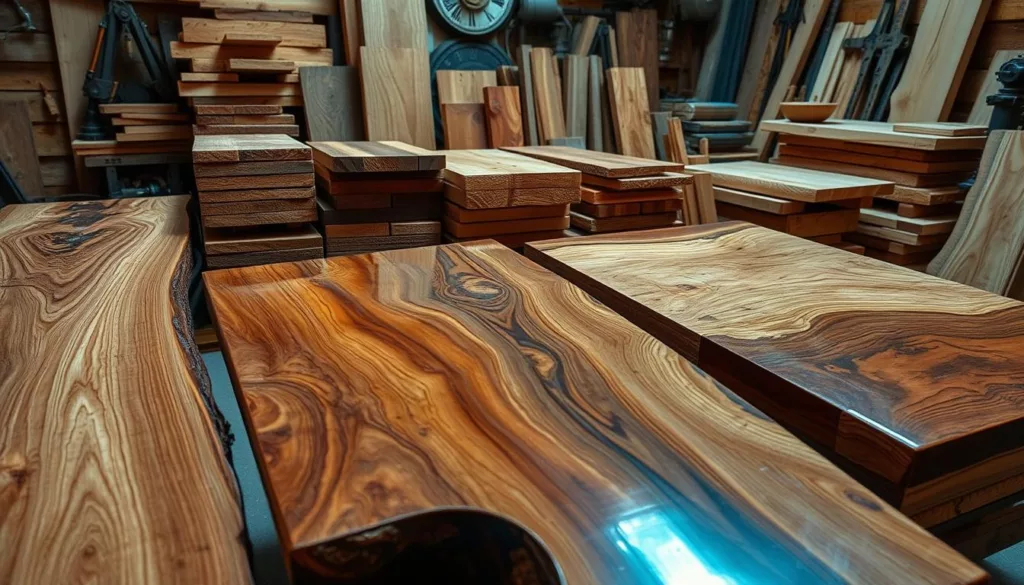 wood species for epoxy