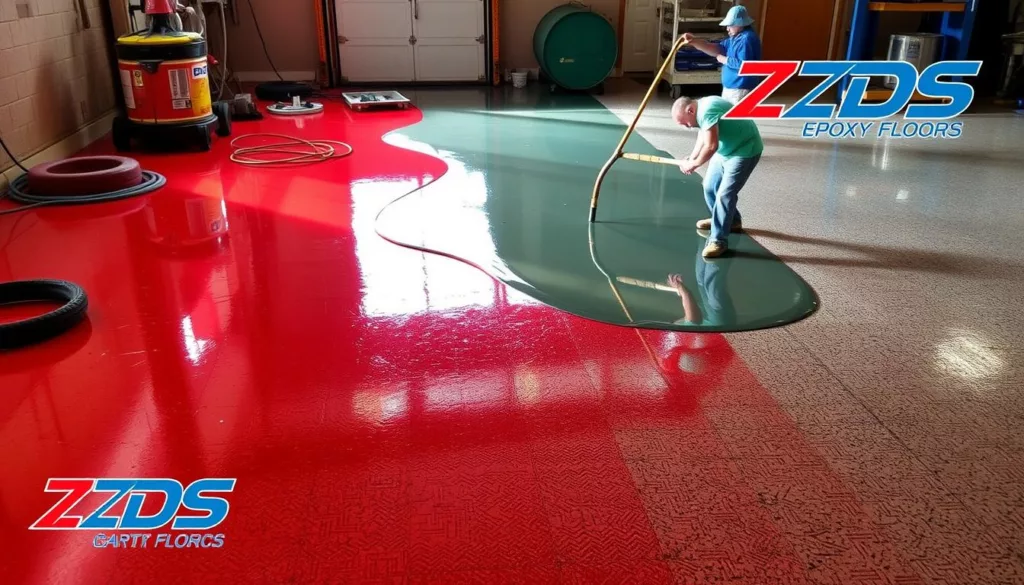 epoxy floor installation