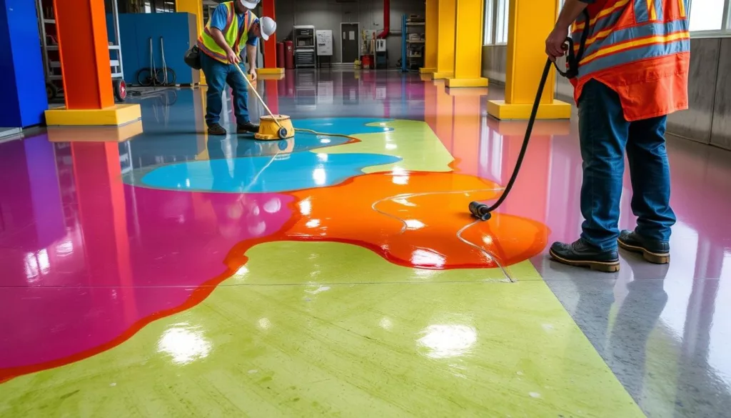 epoxy floor installation