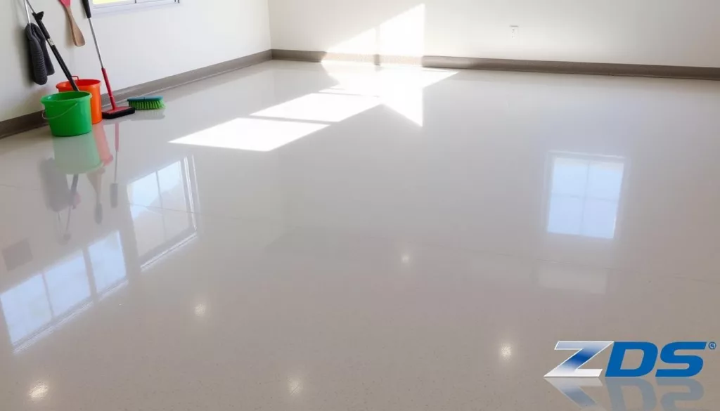 epoxy floor maintenance