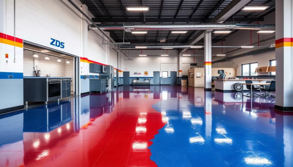 epoxy flooring applications